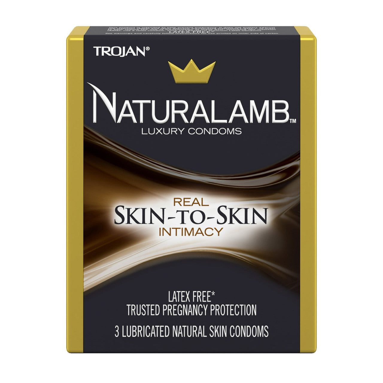 Trojan Naturalamb Natural Skin Lubricated Condoms - 3 Ea, 6 Pack